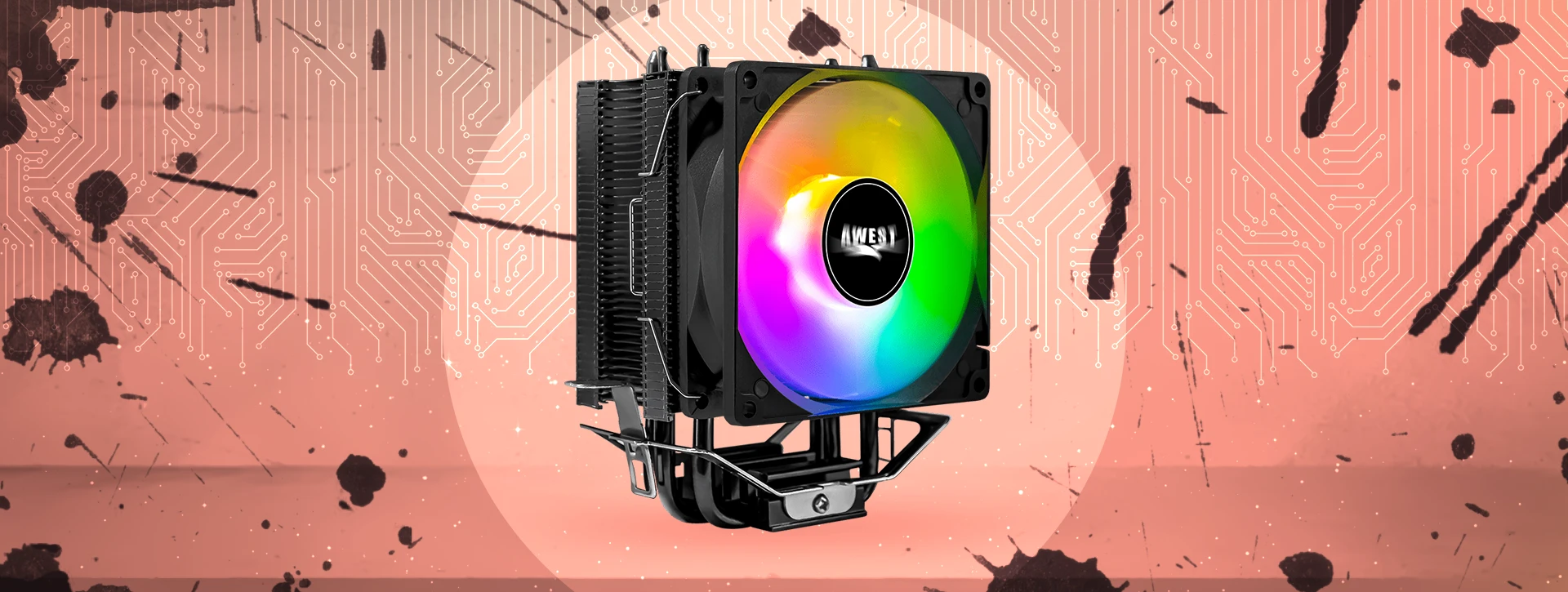 خنک کننده پردازنده اوست Awest GT-AV903 ARGB