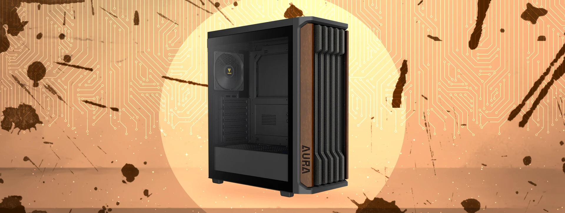 کیس گیمینگ گیم دیاس Gamdias AURA GC11 WOOD