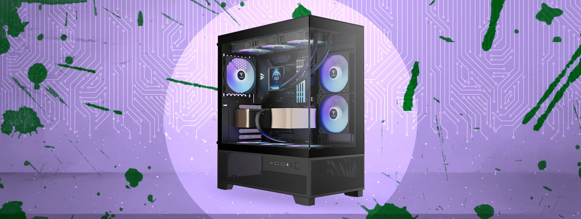 کیس گیمینگ گیم دیاس Gamdias AURA GC12 ARGB