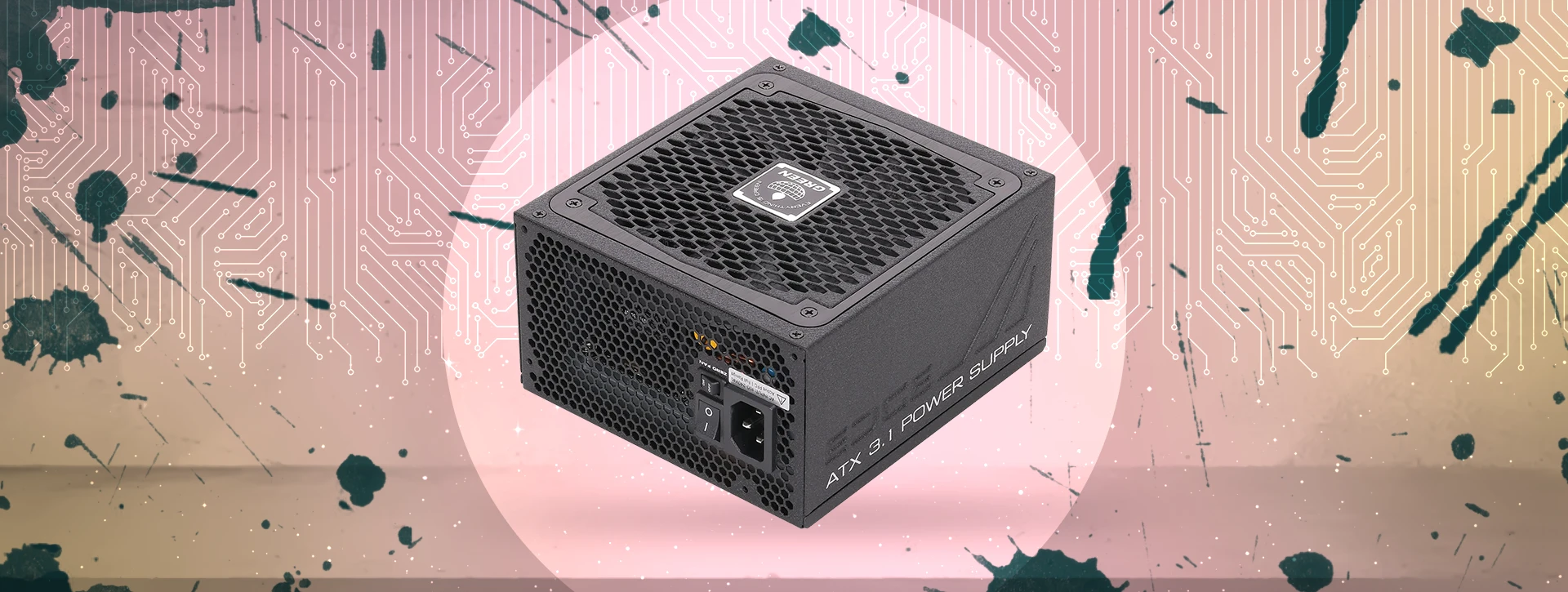 پاور - منبع تغذیه گرین Green GP1000B EDGE