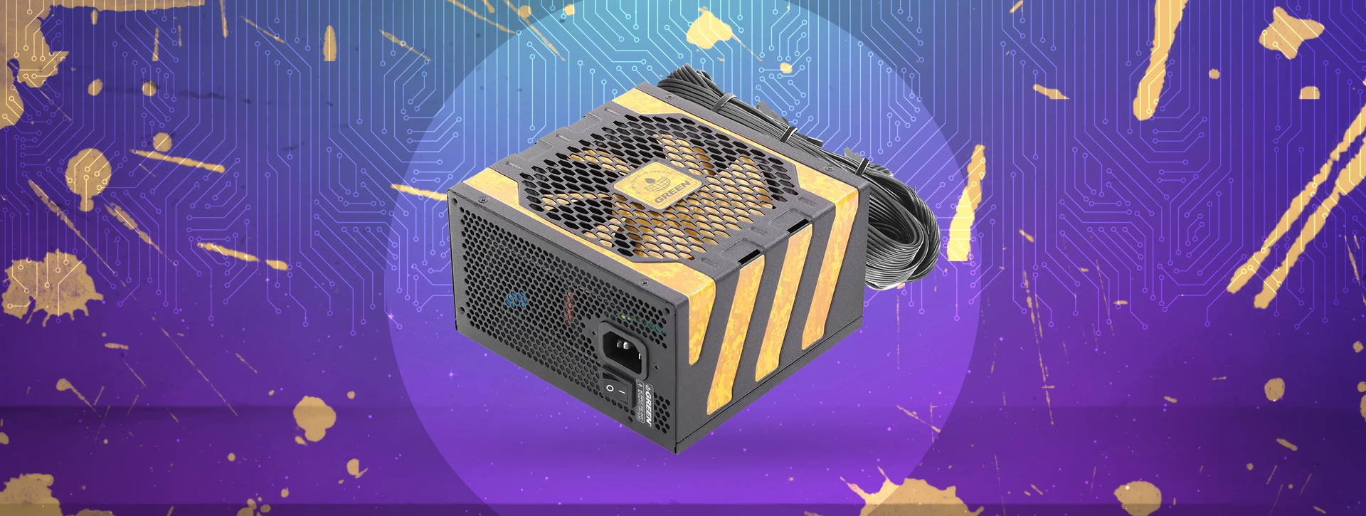 پاور - منبع تغذیه گرین Green GP600A-UK EVO V3.1