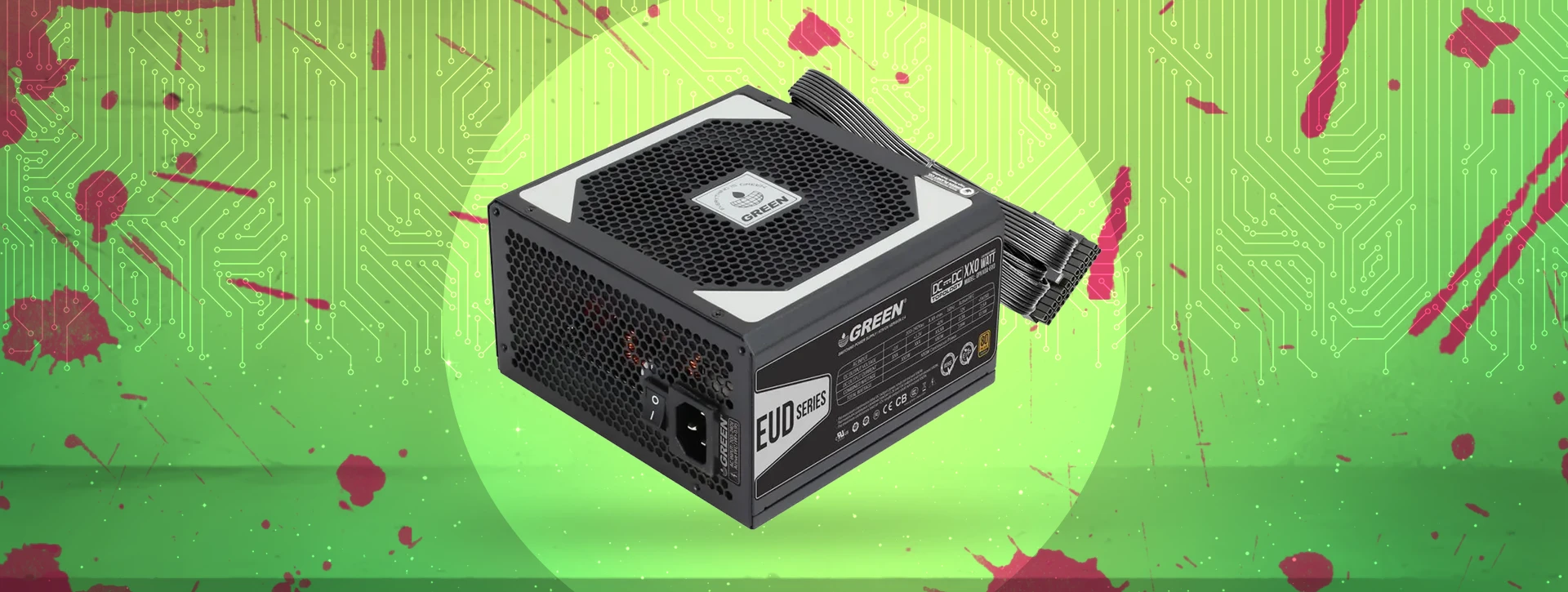 پاور - منبع تغذیه گرین Green GP530A-EUD