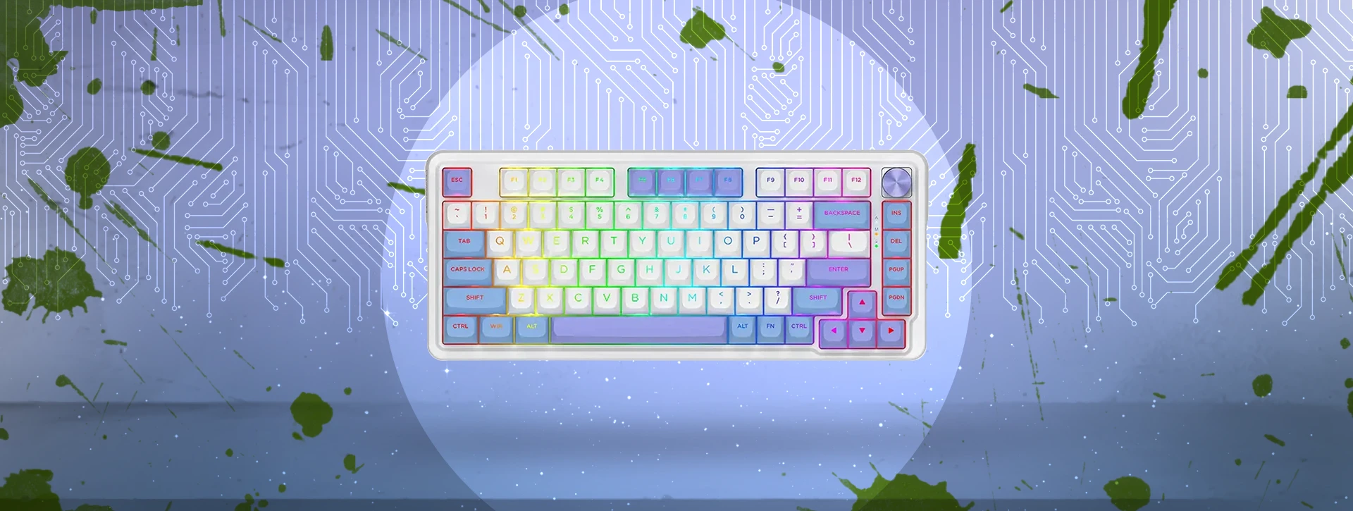 کیبورد بی سیم مکانیکال گیمینگ ردراگون Redragon UCAL MAX K673 WBP