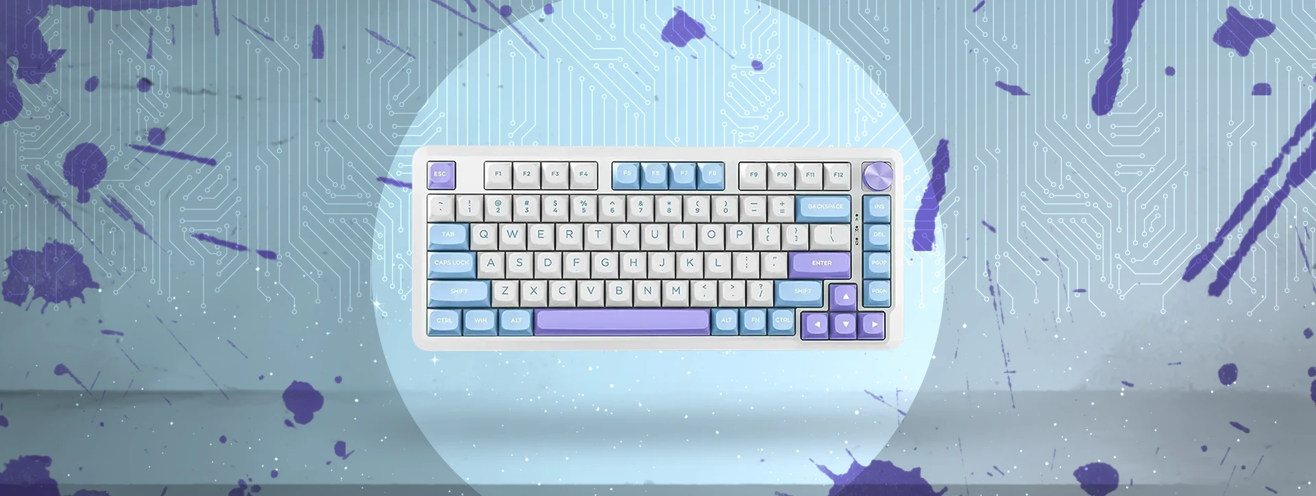 کیبورد بی سیم مکانیکال گیمینگ ردراگون Redragon Cyrus PRO K681 WBP