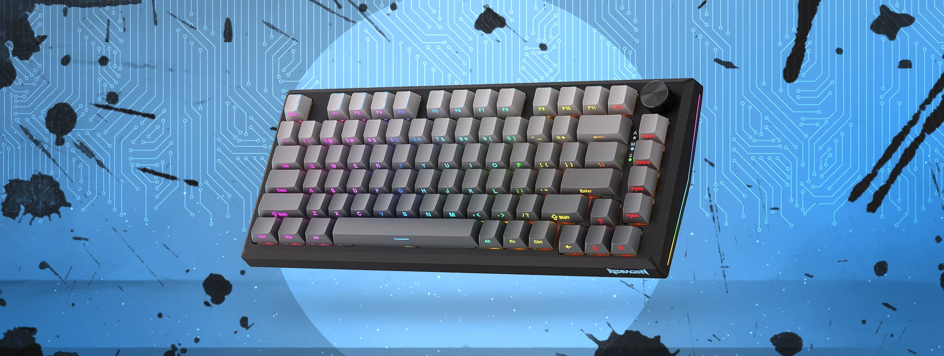 کیبورد بی سیم مکانیکال گیمینگ ردراگون Redragon Freyja K687 GG PRO