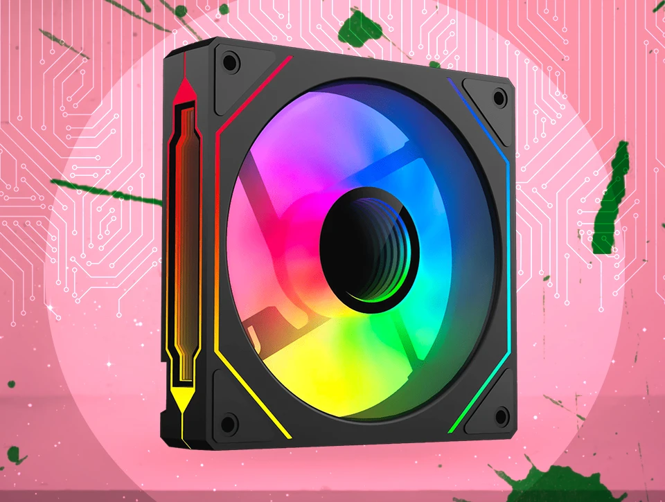 فن کیس اوست Awest AVI-120B ARGB