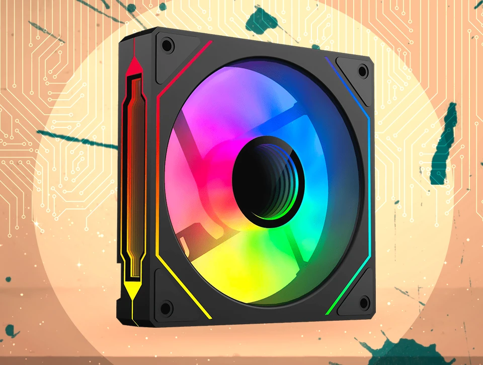 فن کیس اوست Awest AVI-120RB ARGB