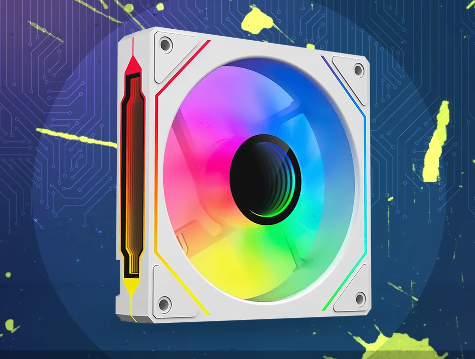 w2 فن کیس اوست Awest AVI-120RW ARGB