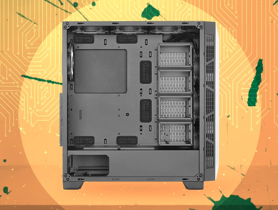 کیس گیمینگ گرین Green GRIFFIN G7