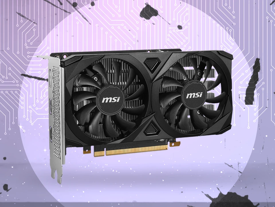 w2 کارت گرافیک ام اس آی MSI RTX 3050 VENTUS 2X 6G OC