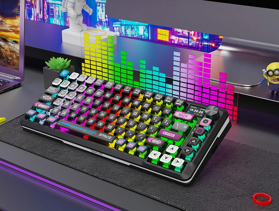 کیبورد بی سیم مکانیکال گیمینگ ردراگون Redragon K708MC RGB PRO