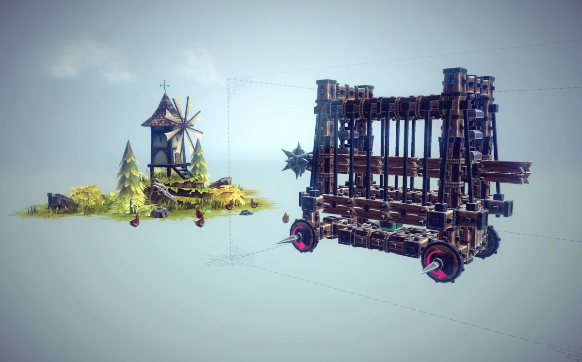 نگاهی به بازی موبایلی Besiege