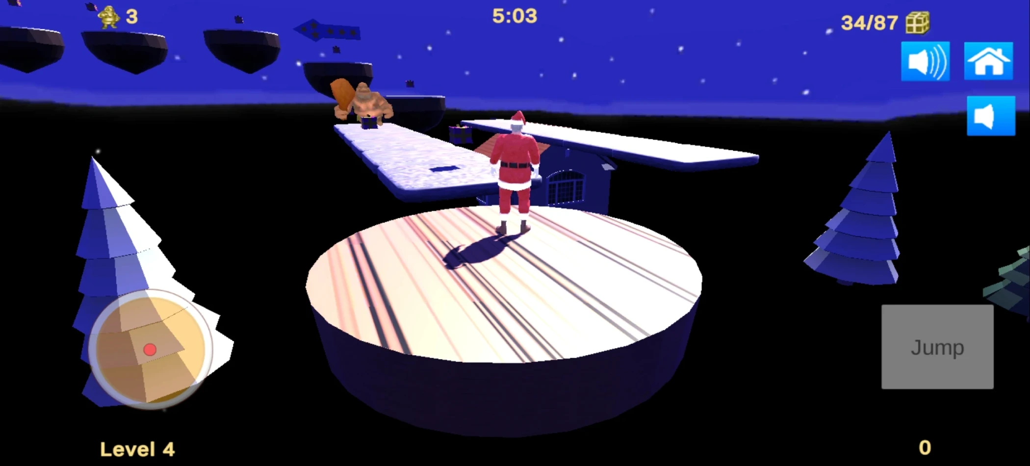 نگاهی به بازی موبایلی Santa Claus in Trouble