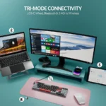 کیبورد بی سیم مکانیکال گیمینگ ردراگون Redragon K626 RBG PRO RGB