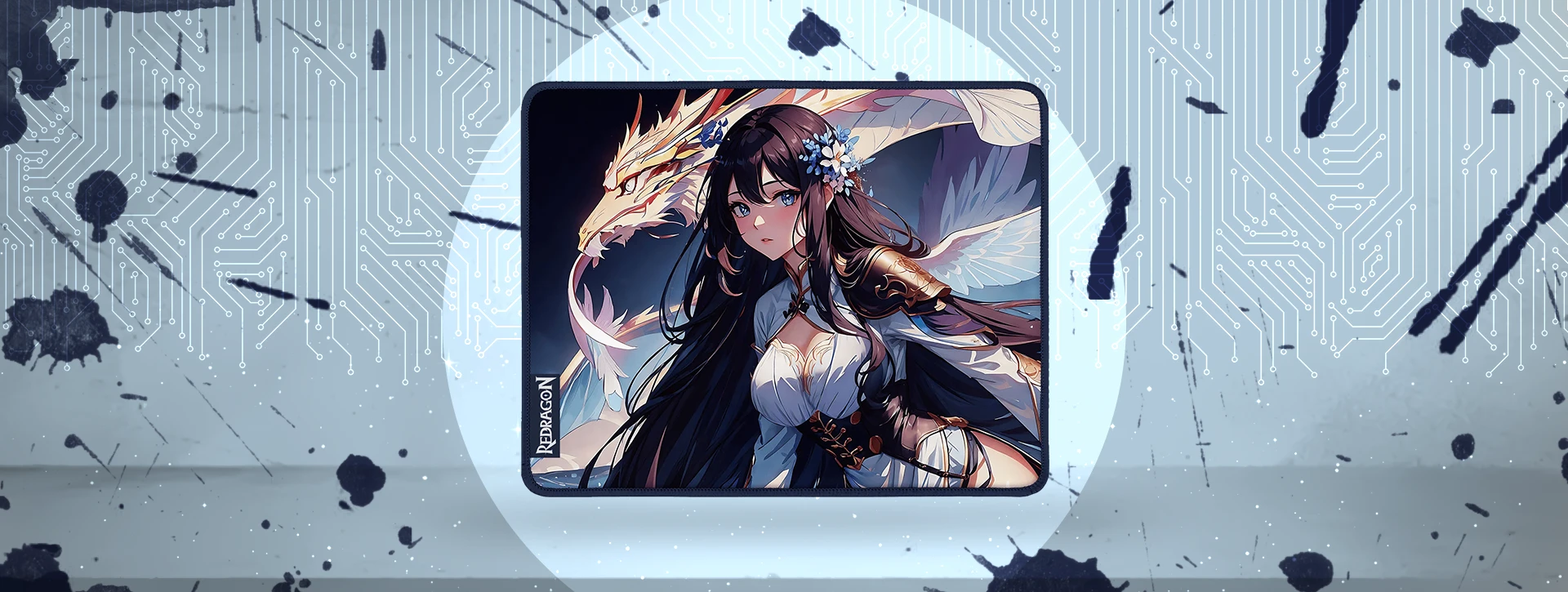 پد موس گیمینگ ردراگون Redragon P046 S Anime Blue
