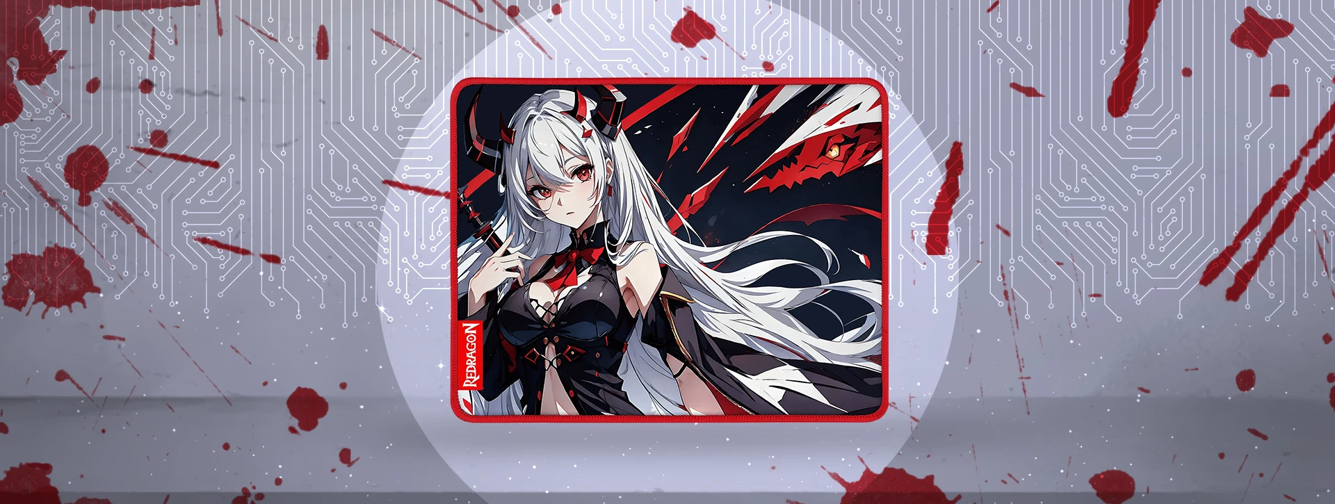 پد موس گیمینگ ردراگون Redragon EISA P047 S Waifu