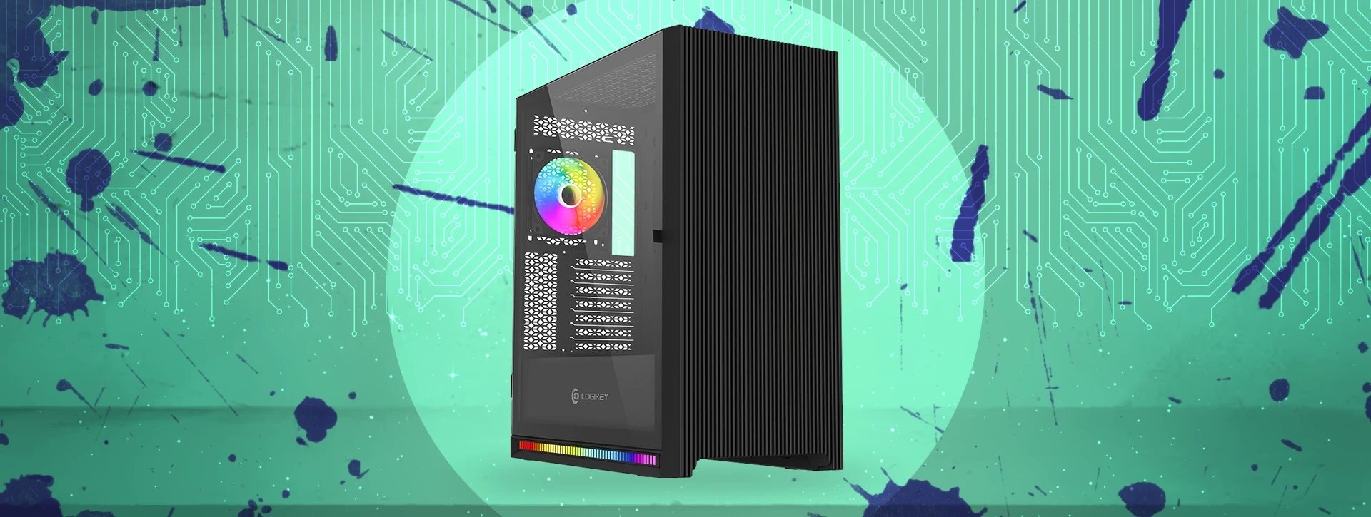 کیس گیمینگ لاجیکی Logikey C644B