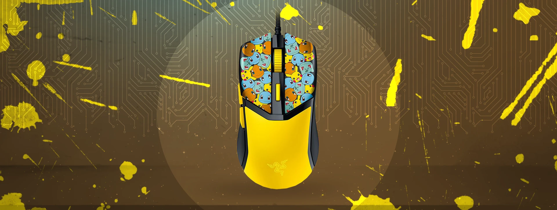 موس گیمینگ ریزر RAZER COBRA POKÉMON ED