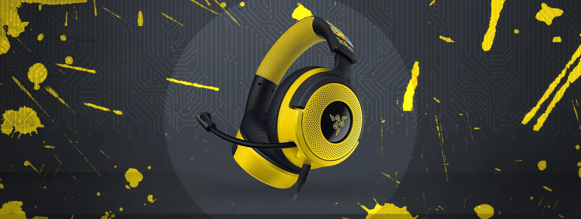 هدست گیمینگ ریزر RAZER KRAKEN V4 X POKÉMON ED