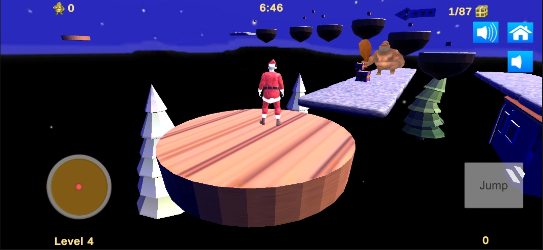 نگاهی به بازی موبایلی Santa Claus in Trouble