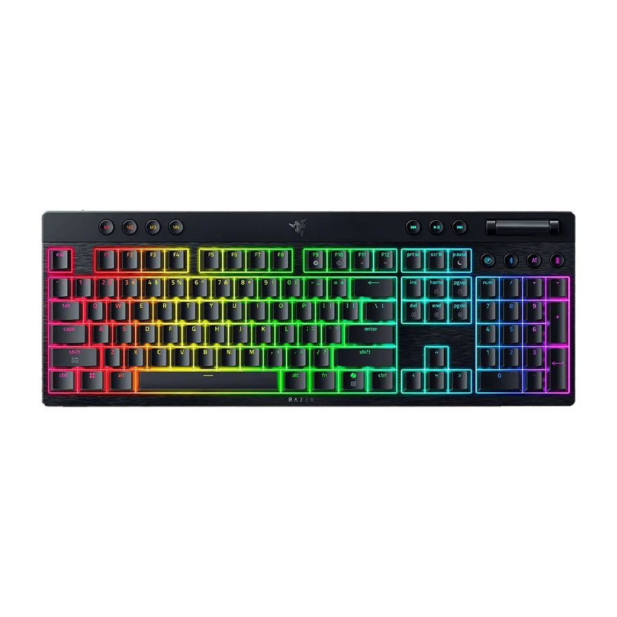 کیبورد بی سیم مکانیکال گیمینگ ریزر RAZER BlackWidow V4 HyperSpeed