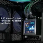 خنک کننده پردازنده مایع لیان لی Lian Li HydroShift LCD 360R Black