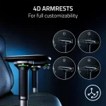 صندلی گیمینگ ریزر Razer Iskur V2 Adaptive Lumbar Support