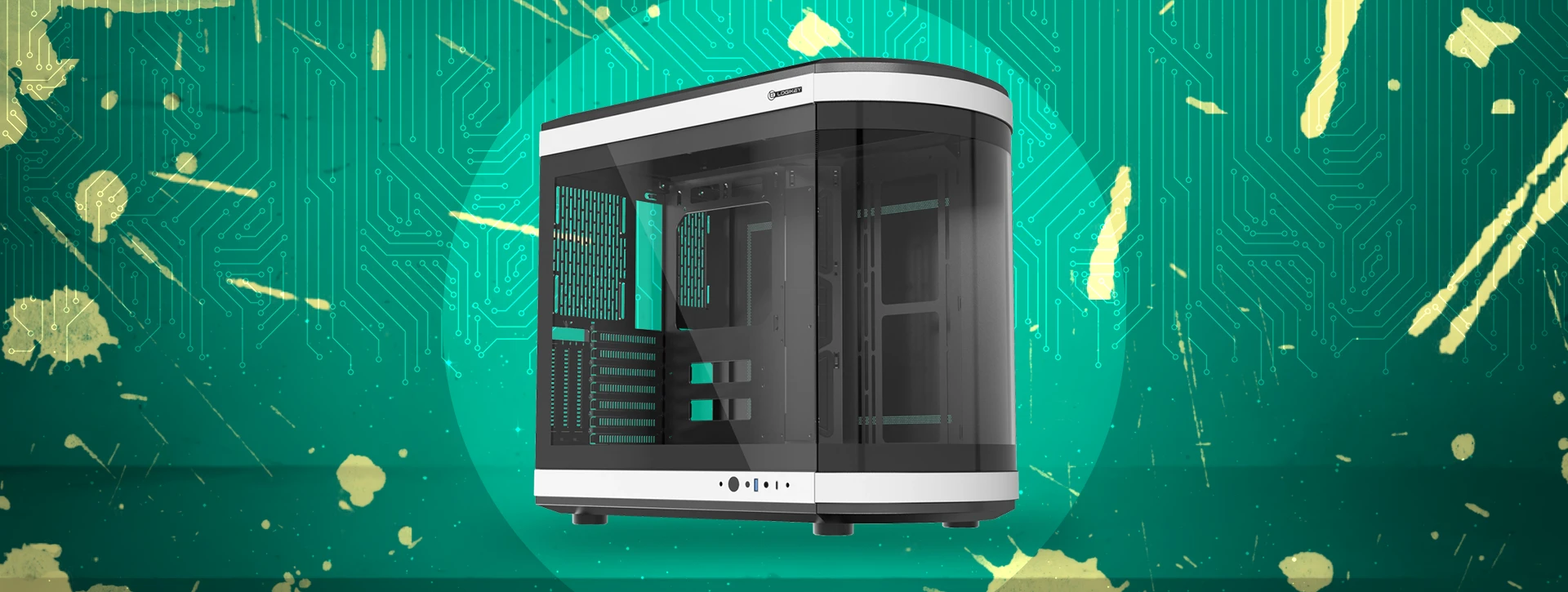 کیس گیمینگ لاجیکی Logikey C570BW