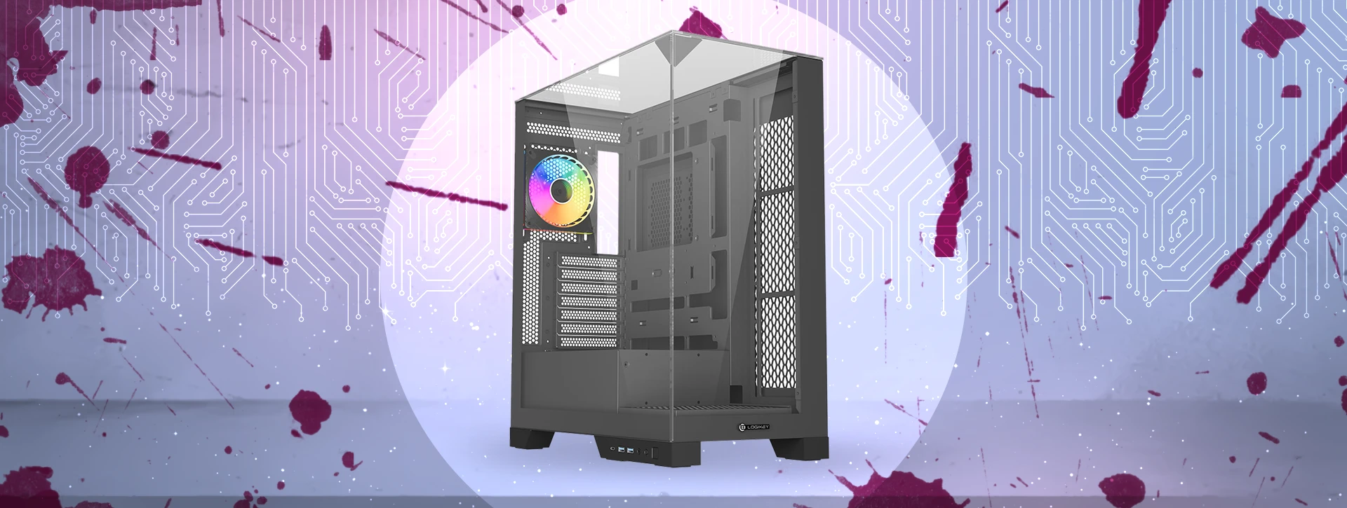 کیس گیمینگ لاجیکی Logikey C511B