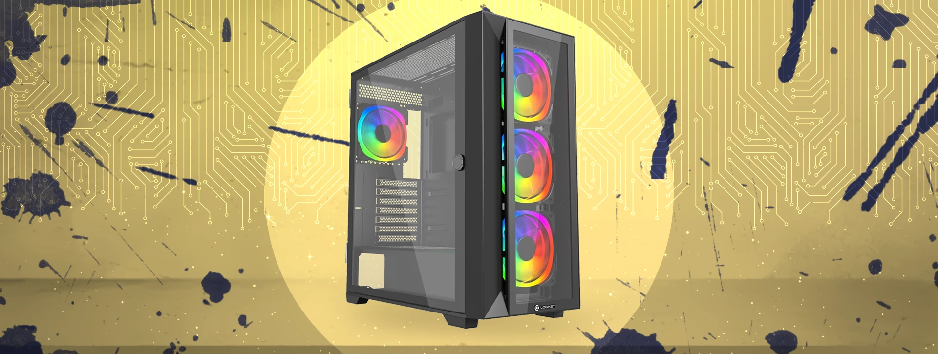 کیس گیمینگ لاجیکی Logikey C474B