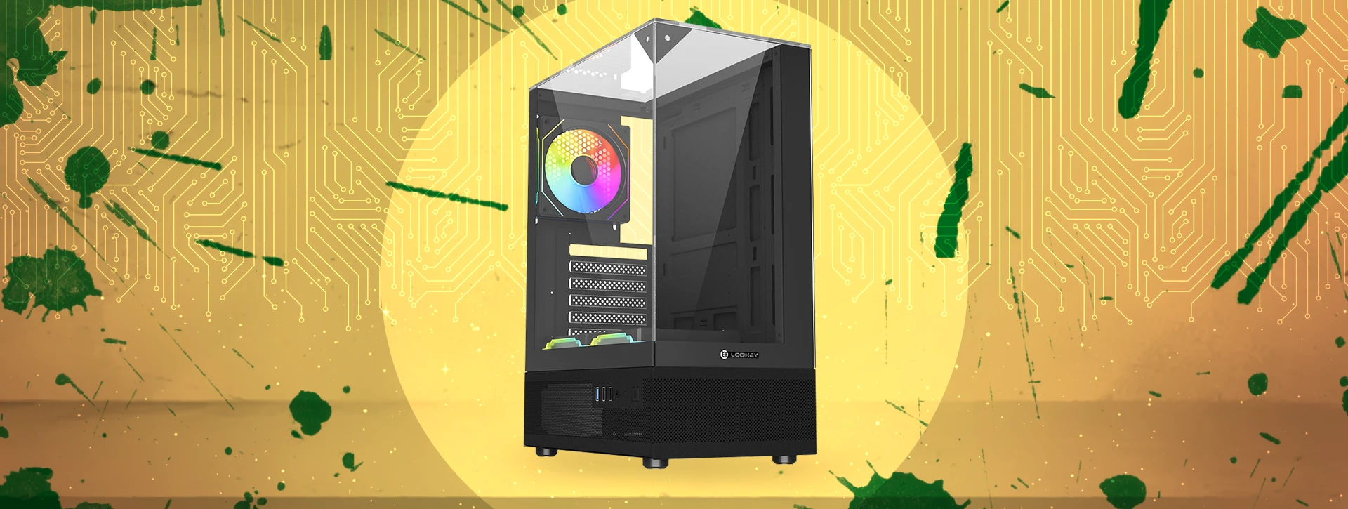 کیس گیمینگ لاجیکی Logikey C293B