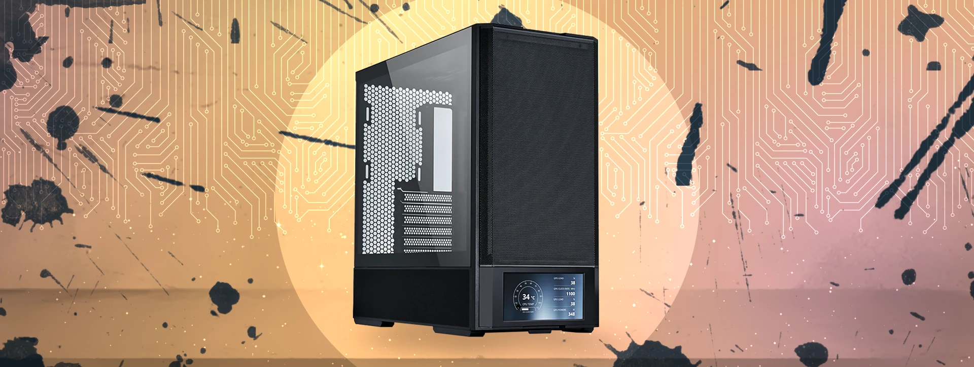 کیس گیمینگ لیان لی Lian Li LANCOOL 207 Digital Black