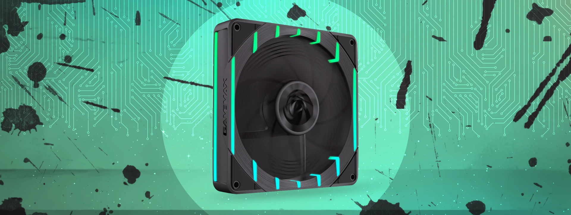 فن کیس گیم مکس GAMEMAX Tornado T14 ARGB-R Black