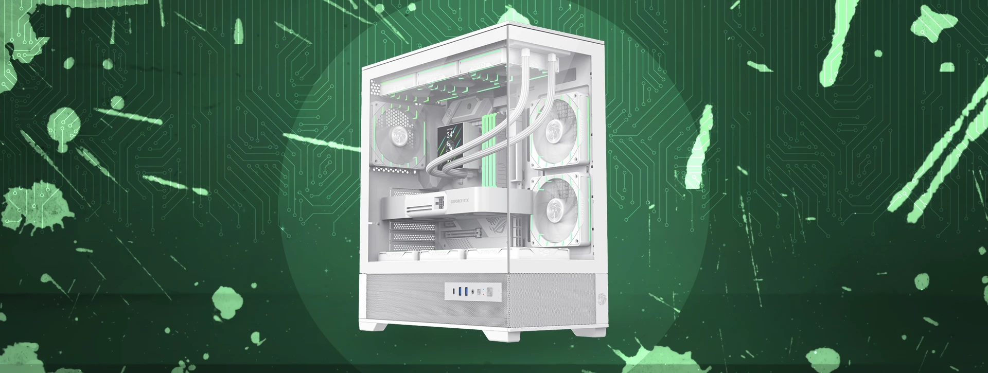 کیس گیمینگ گیم مکس GAMEMAX VISTA 2 AW