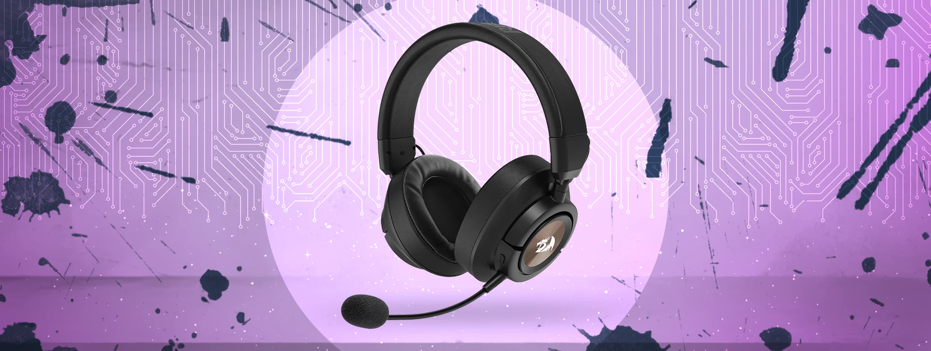 هدست بی سیم گیمینگ ردراگون Redragon H889 Black