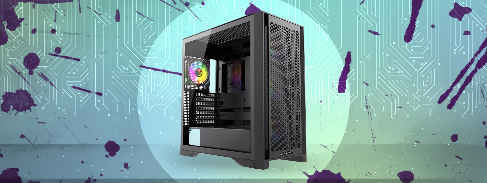 کیس گیمینگ لاجیکی Logikey C634B