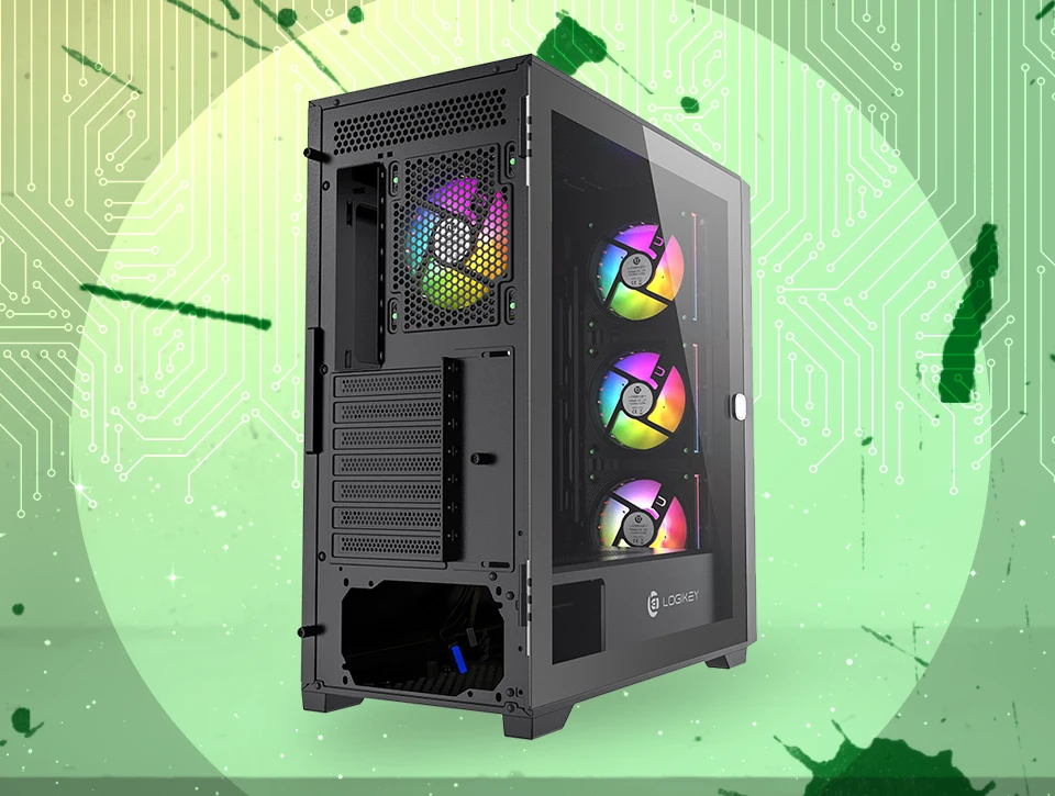 کیس گیمینگ لاجیکی Logikey C504B