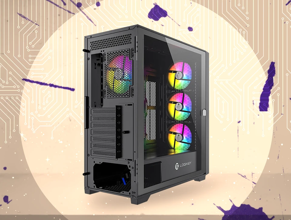 کیس گیمینگ لاجیکی Logikey C484B