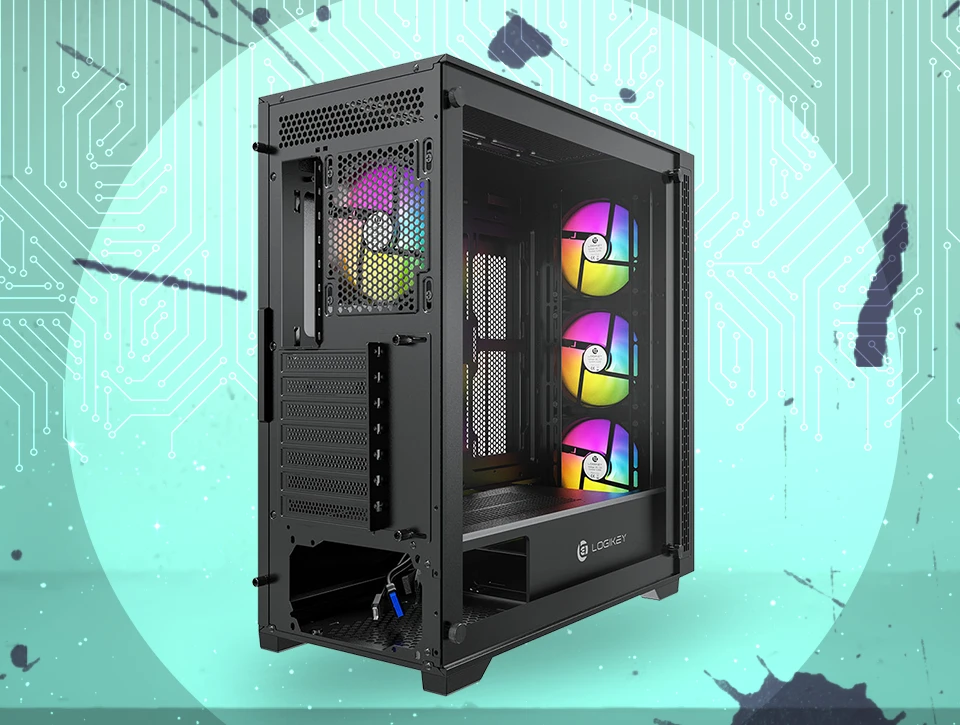 کیس گیمینگ لاجیکی Logikey C465B