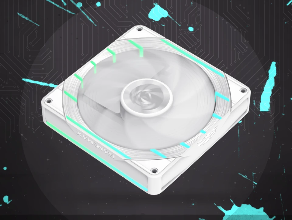 فن کیس گیم مکس GAMEMAX Tornado T14 ARGB-R White