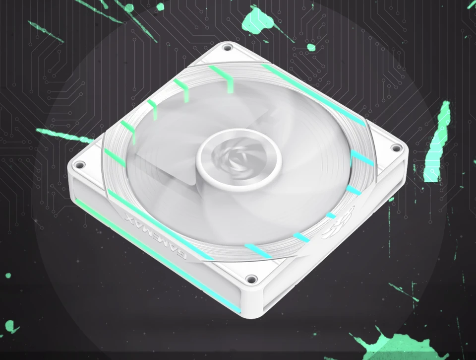 فن کیس گیم مکس GAMEMAX Tornado T14 ARGB White