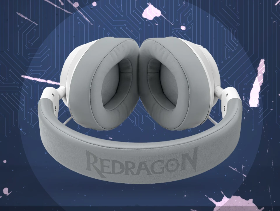 هدست بی سیم گیمینگ ردراگون Redragon H889 White