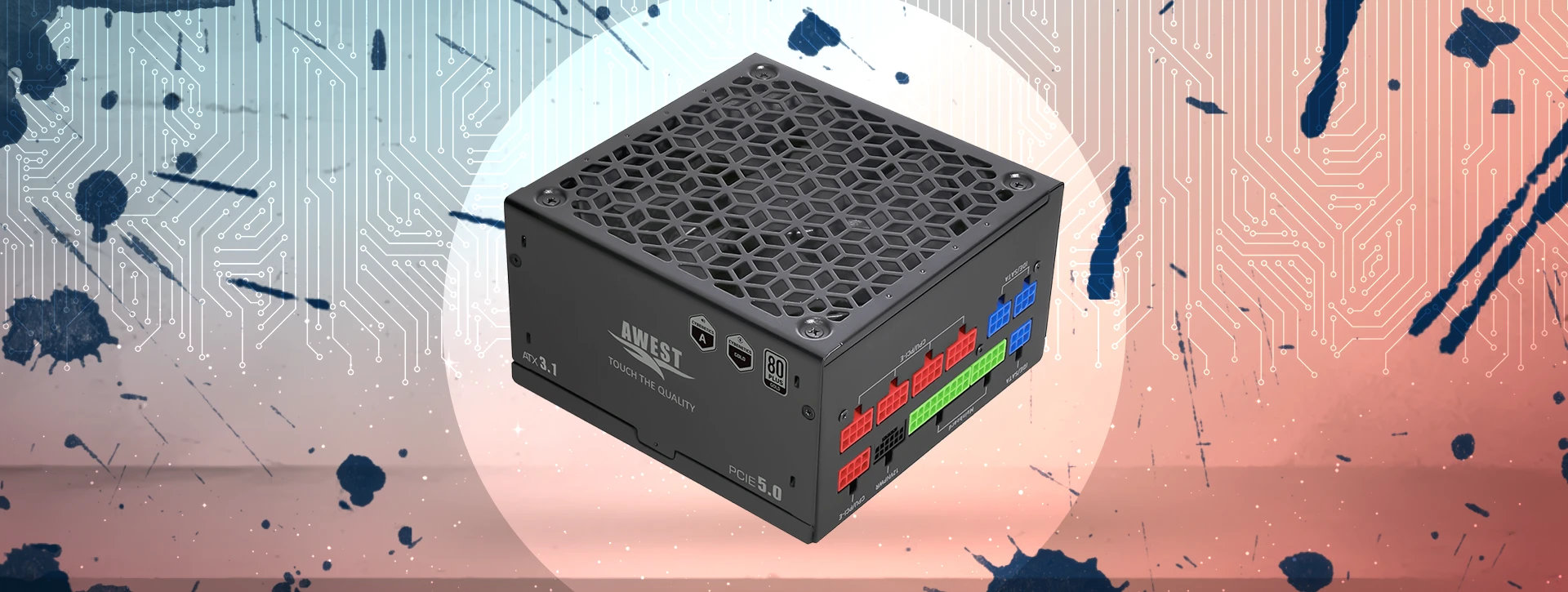 پاور – منبع تغذیه اوست AWEST AV750-GFB V3