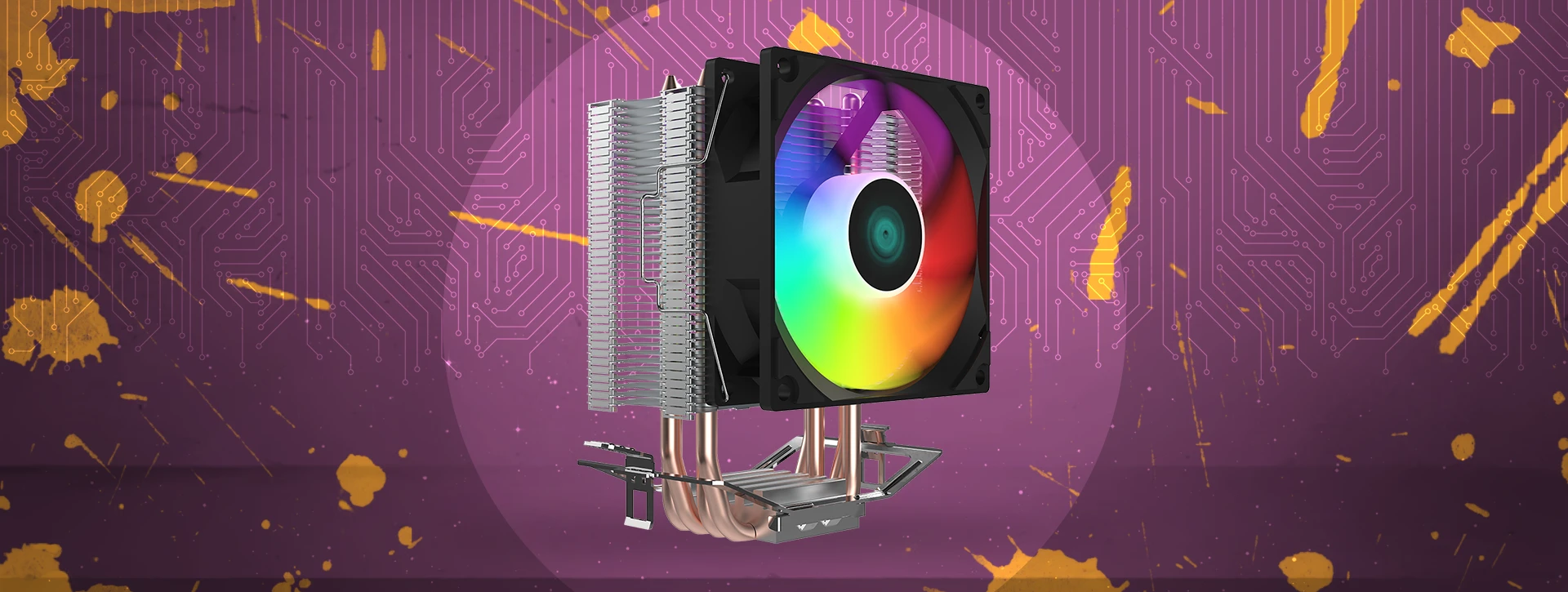 خنک کننده پردازنده اوست Awest GT-AV904 FRGB