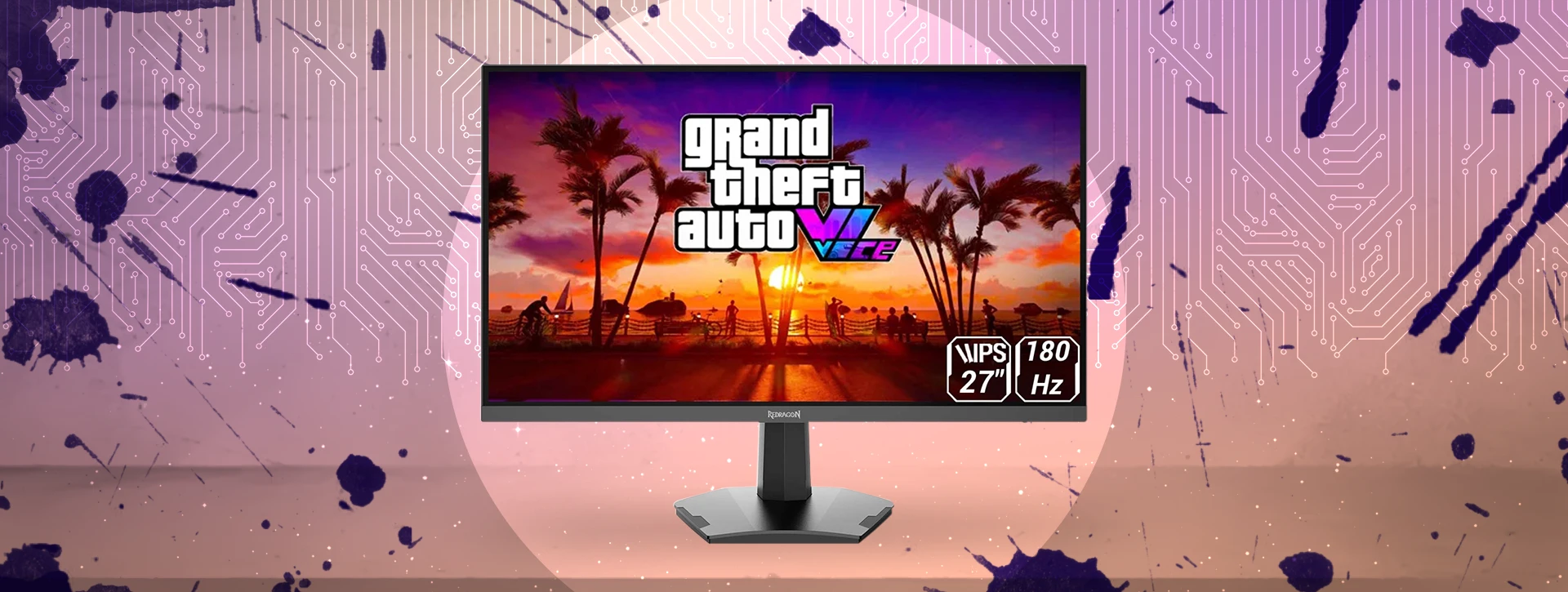 مانیتور گیمینگ 27 اینچ ردراگون Redragon GM27X5IPS