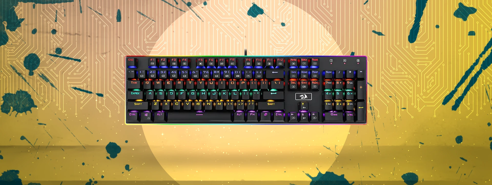 کیبورد گیمینگ ردراگون Redragon Kali K577R RGB