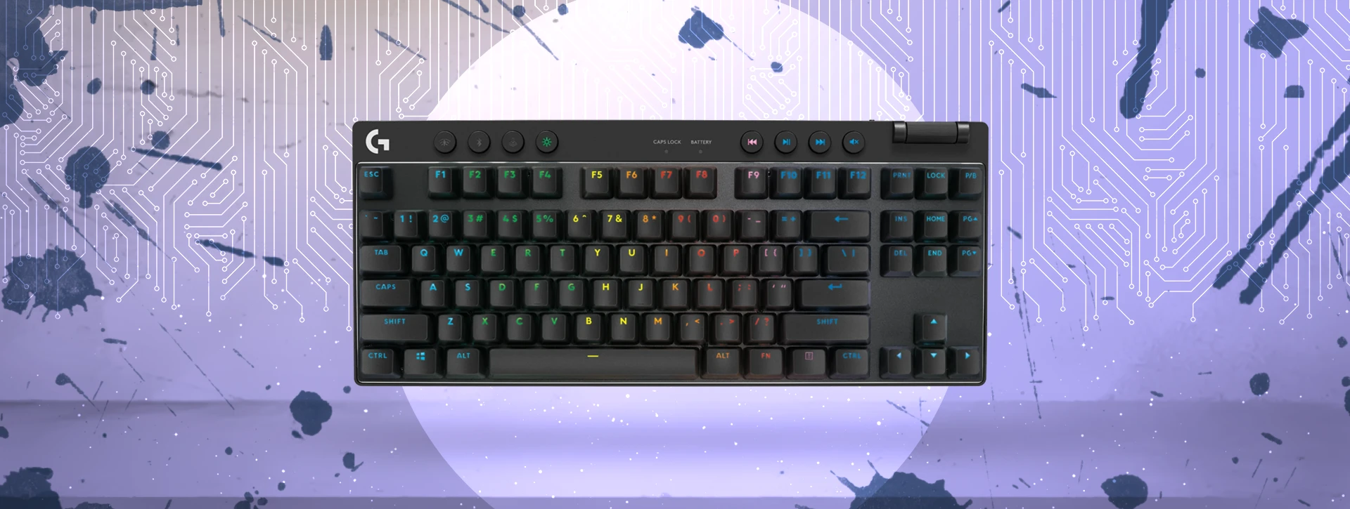 کیبورد بی سیم گیمینگ لاجیتک Logitech G Pro X TKL LIGHTSPEED Tactile