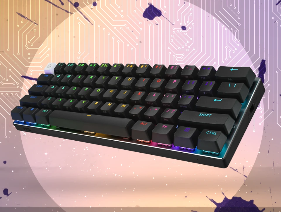 کیبورد بی سیم گیمینگ لاجیتک Logitech G Pro X 60 LIGHTSPEED Tactile