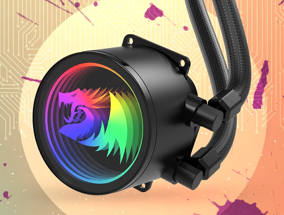 w2 خنک کننده پردازنده مایع ردراگون Redragon CCW-3013 RGB