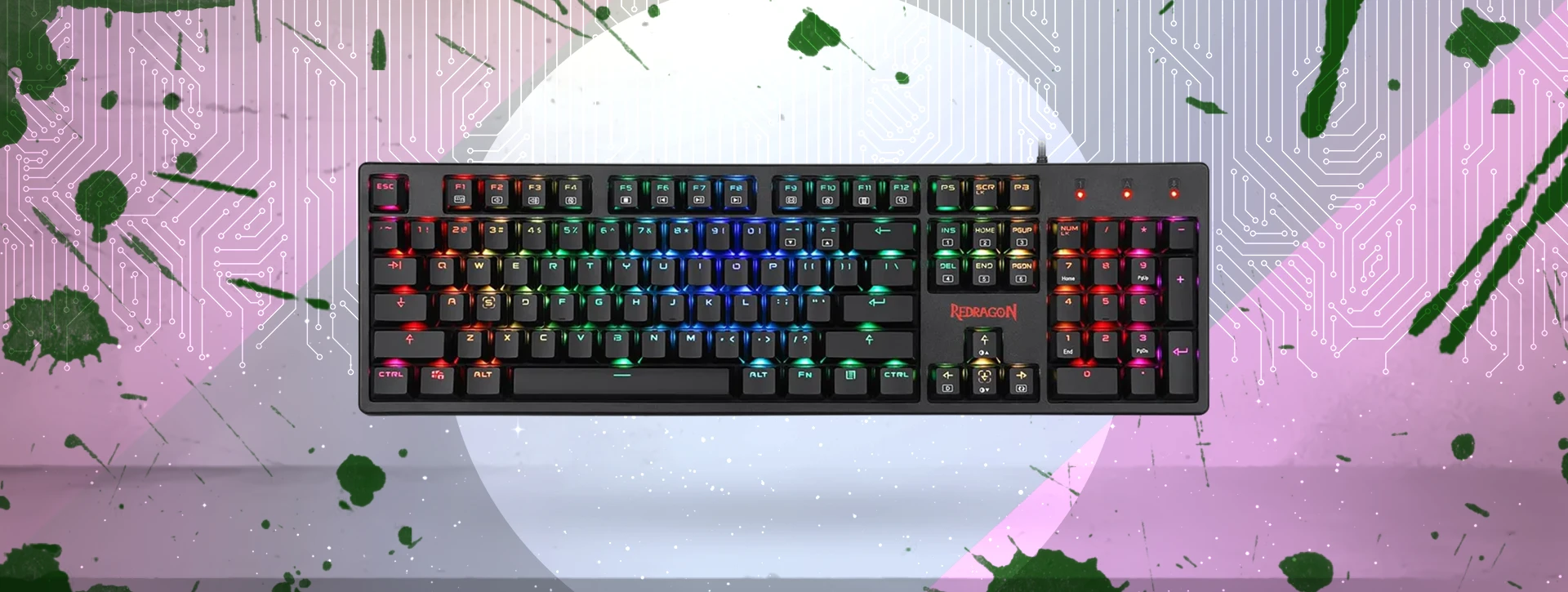 کیبورد مکانیکال گیمینگ ردراگون Redragon KAMA K578